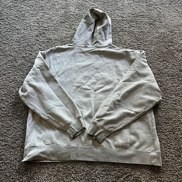 VTG Y2K Reebok Pittsburgh Steelers Hoodie Sweatshirt Gridiron Grey Mens XL - Picture 3 of 7